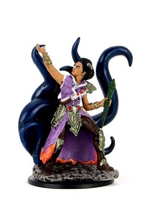 D&D ICONS OF THE REALMS PREMIUM FIGURES: FEMALE HUMAN WARLOCK
