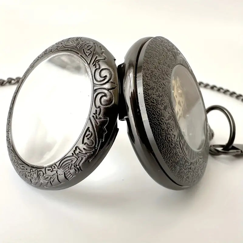 Retro Taschenuhr | Mechanisch zum Aufziehen