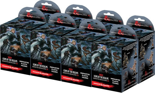 D&D Icons of the Realms - Monster Menagerie 3 Booster Brick & Booster Box - EN