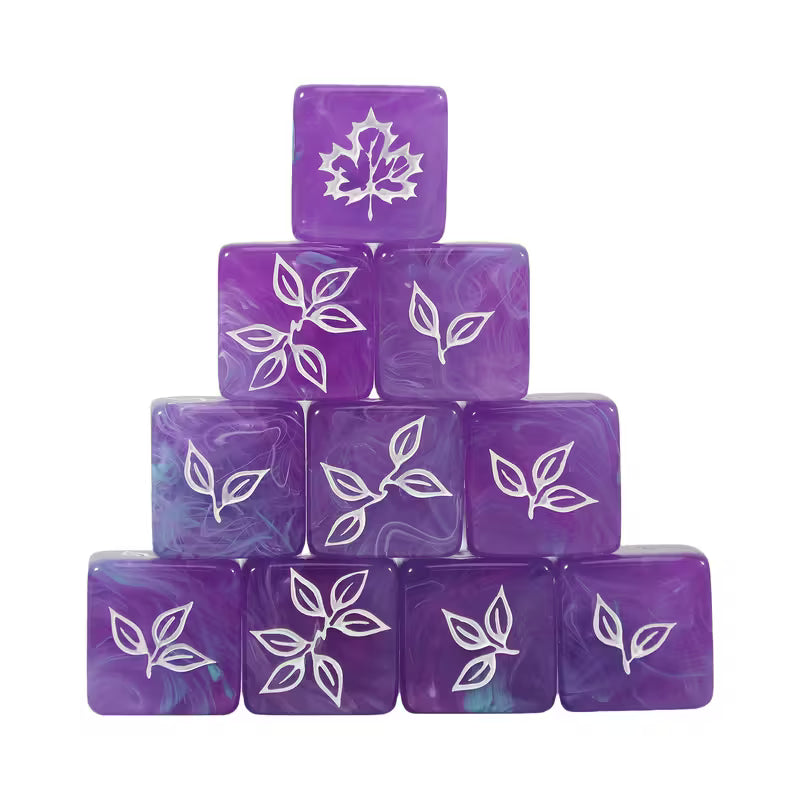 Druiden Wandel D6 Diceset | 10-teiliges Würfelset