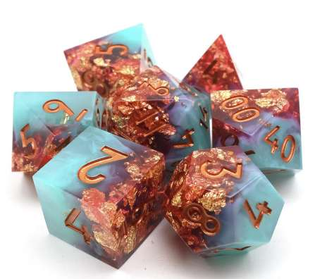 Flurry Wirbelwind Set - Dice | 7-teiliges Würfelset