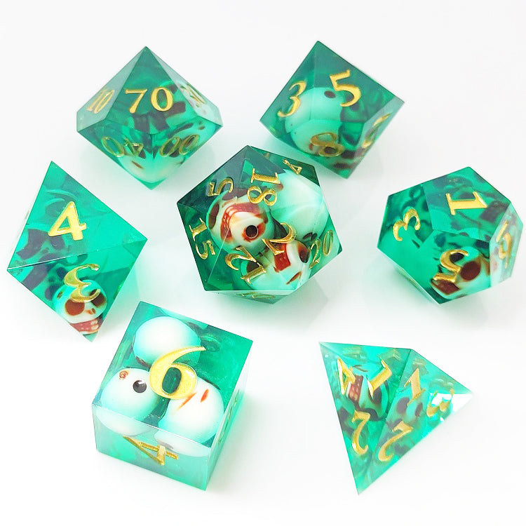 Nekromantie Dice | 7 teiliges Würfelset