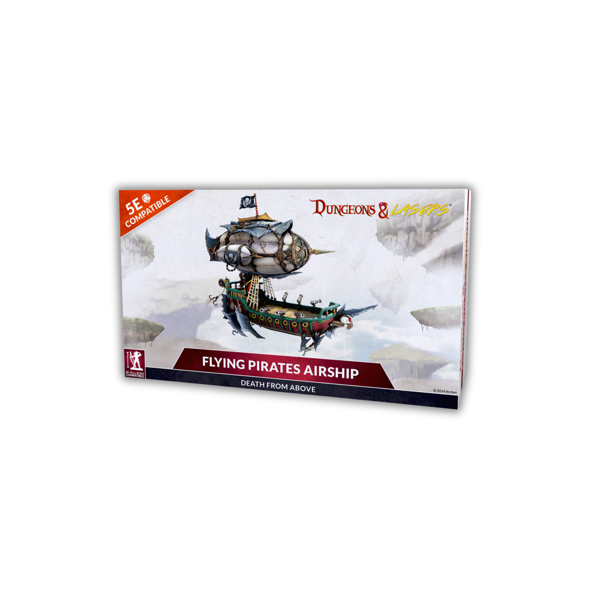 Dungeons & Lasers - Deuslair: Flying Pirates Airship von Archon Studio