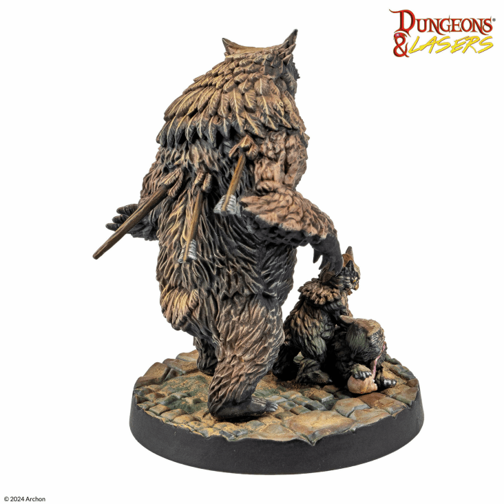 Dungeons & Lasers - Owlbear Family - EN