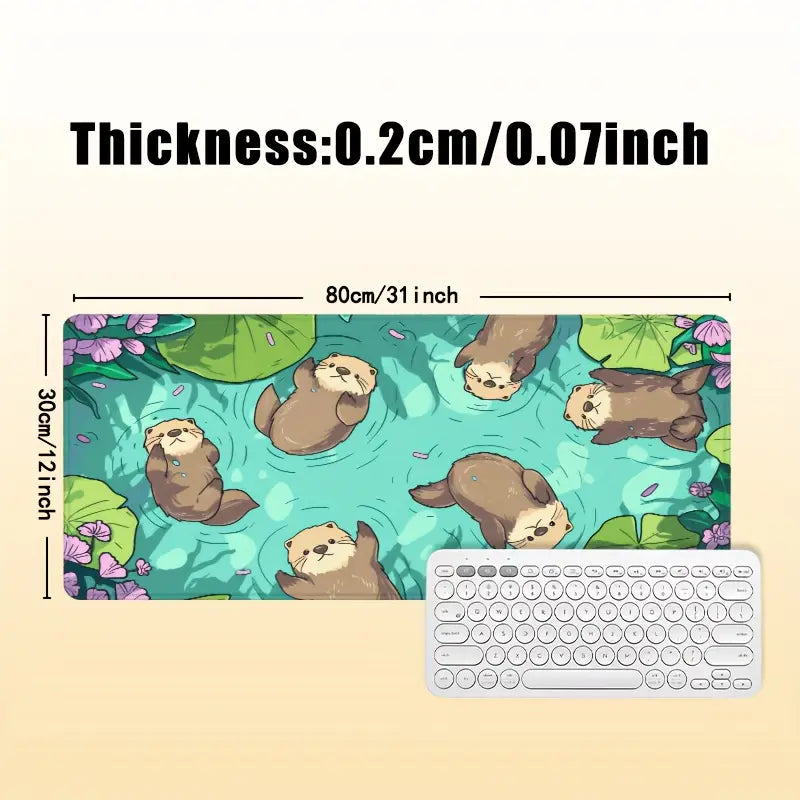 Otterteich | Mauspad XXL Unterlage