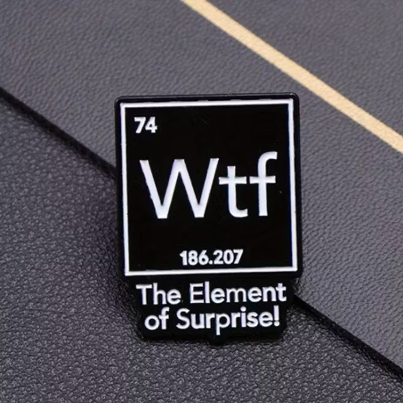 Anstecker " WTF ! " The Element of Surprise
