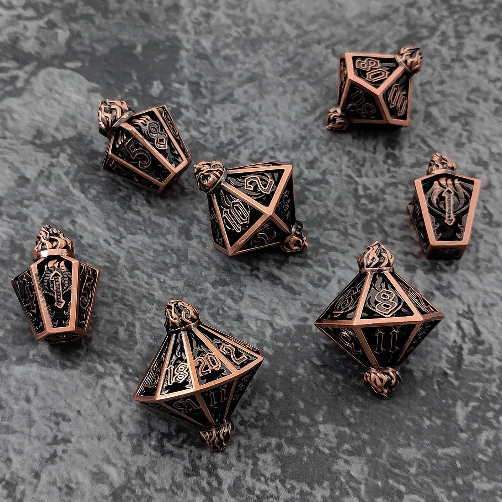Alchemist Potion Dice | 7 teiliges Würfelset
