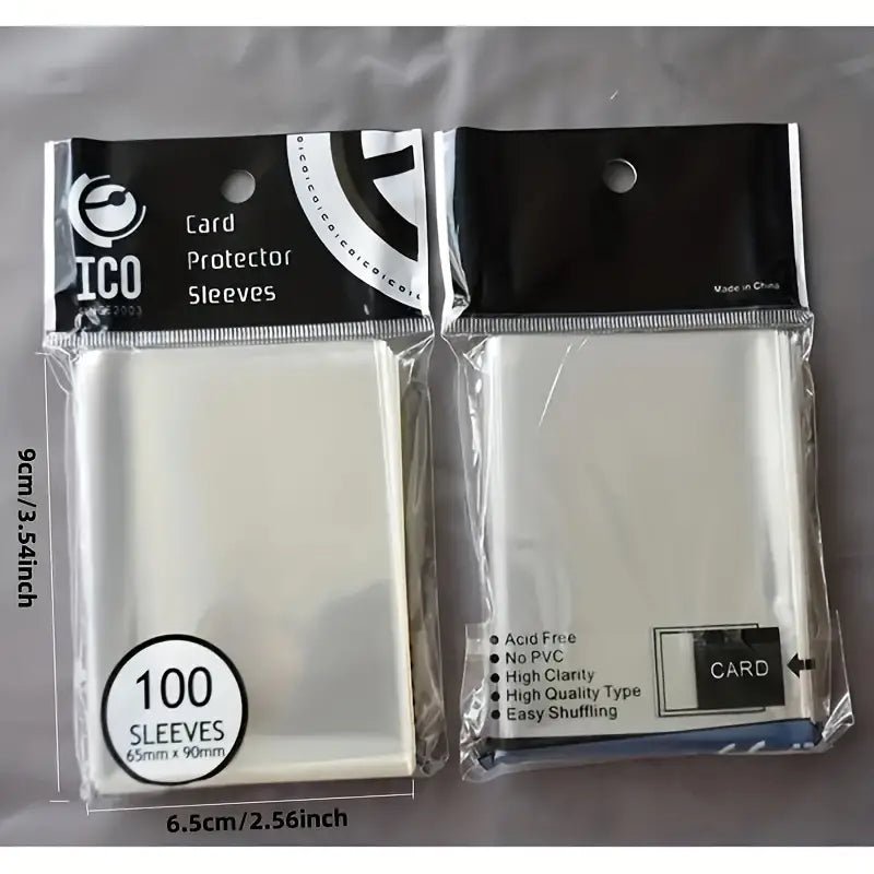 TCG Sleeves transparent | 100 Stück