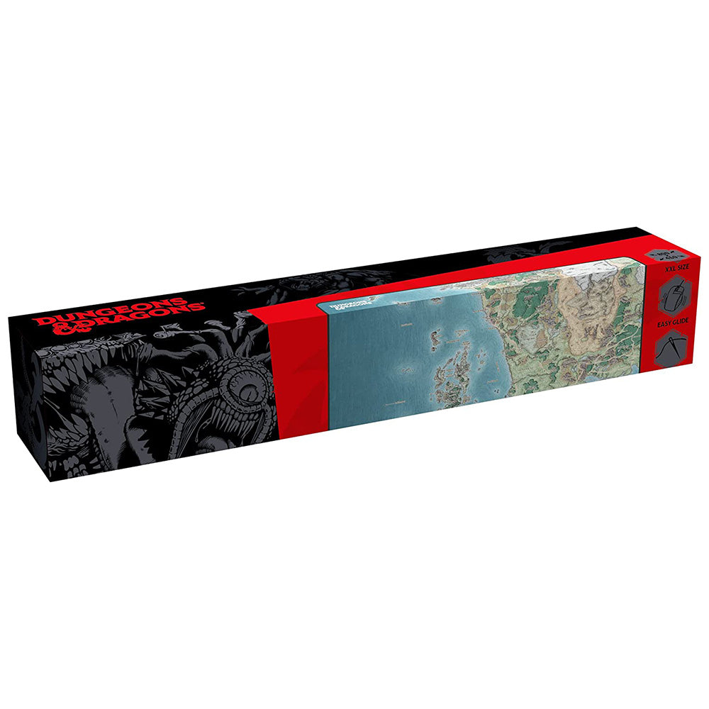 Dungeons & Dragons XL Mousepad Faerun Map | 800x460mm