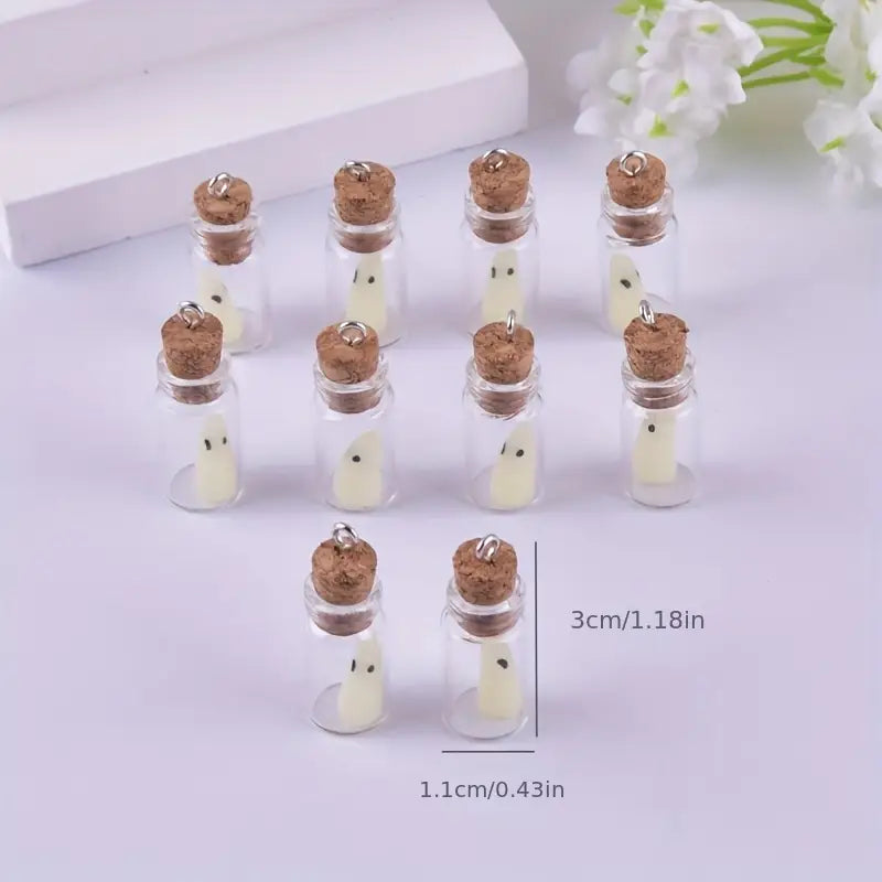 Glow in the Dark - Geisteranhänger | Halloween Schmuck