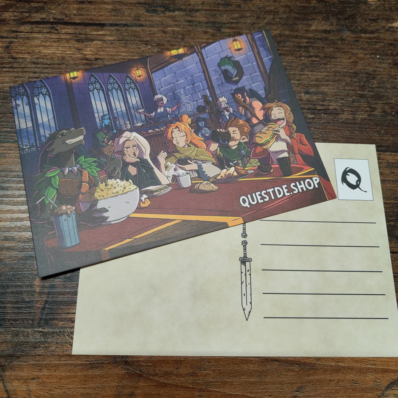 Postkarte Quest | verschiedene Motive