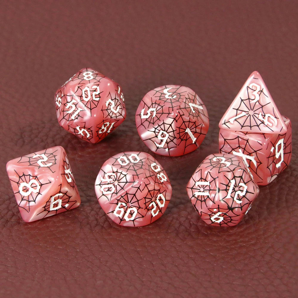 Spider Magic | 7-teiliges Würfelset