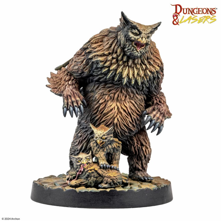 Dungeons & Lasers - Owlbear Family - EN