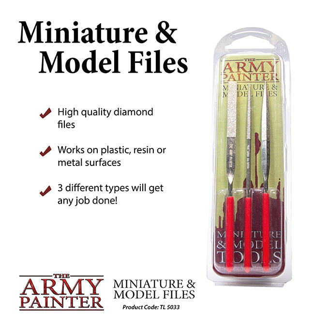 THE ARMY PAINTER - MINIATURE AND MODEL FILES/FEILEN