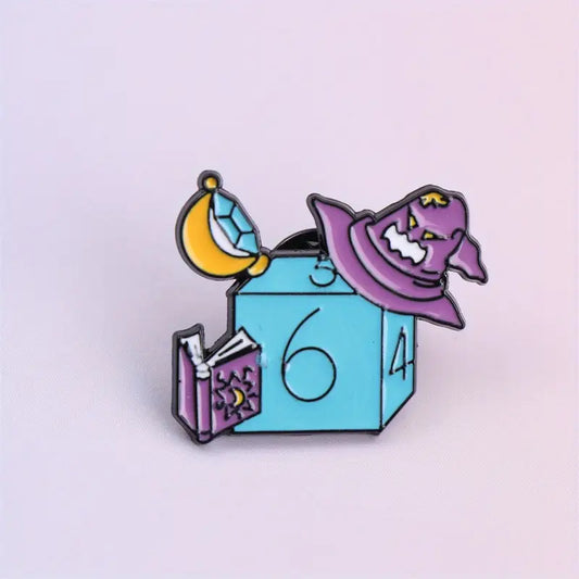 Anstecker Magier | Fantasy Pin aus Metall