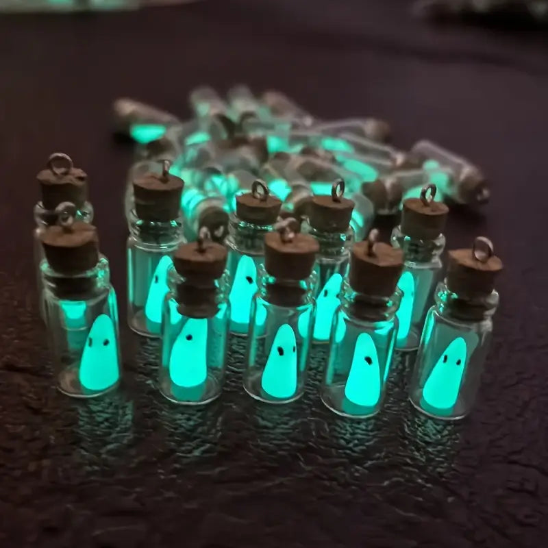 Glow in the Dark - Geisteranhänger | Halloween Schmuck