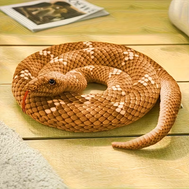 Familiar Kuscheltier | Schlange gefleckt