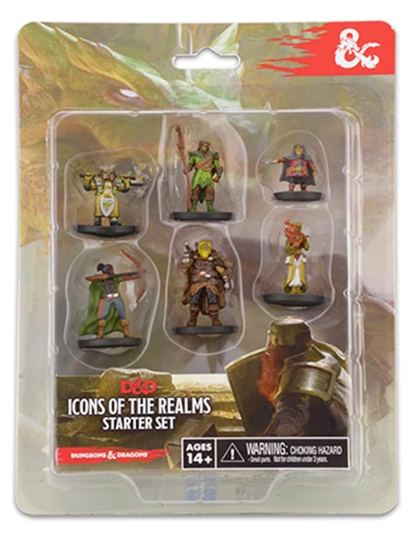 D&D Icons of the Realms - Starter Set (vorbemalt)