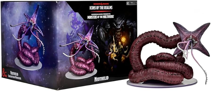 D&D Icons of the Realms: Mordenkainen Presents Monsters of the Multiverse - Neothelid Premium Set 23