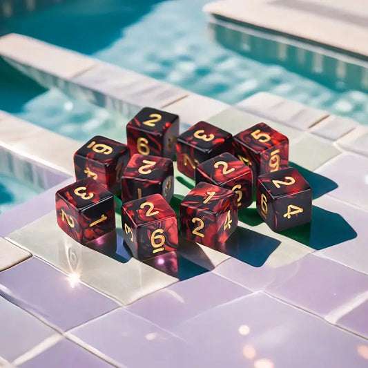 Fireball Würfelset | 20 Stück