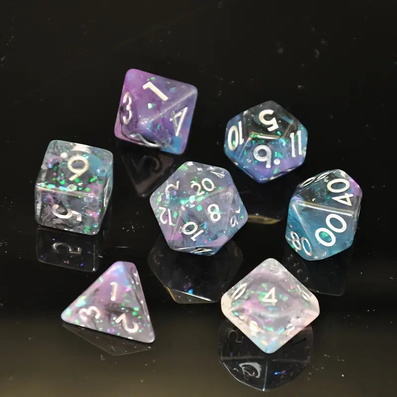Spektral Dice | 7-teiliges Diceset inkl Würfelbeutel