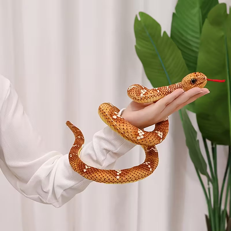 Familiar Kuscheltier | Schlange gefleckt