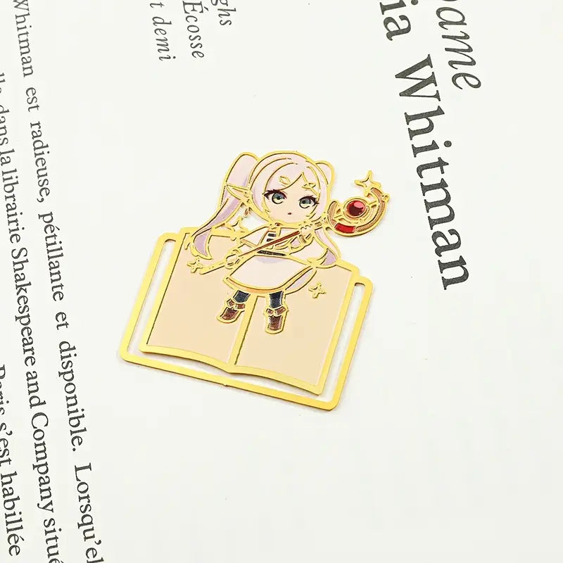 Frieren Lesezeichen | Anime Bücherklammer | verschied. Designs
