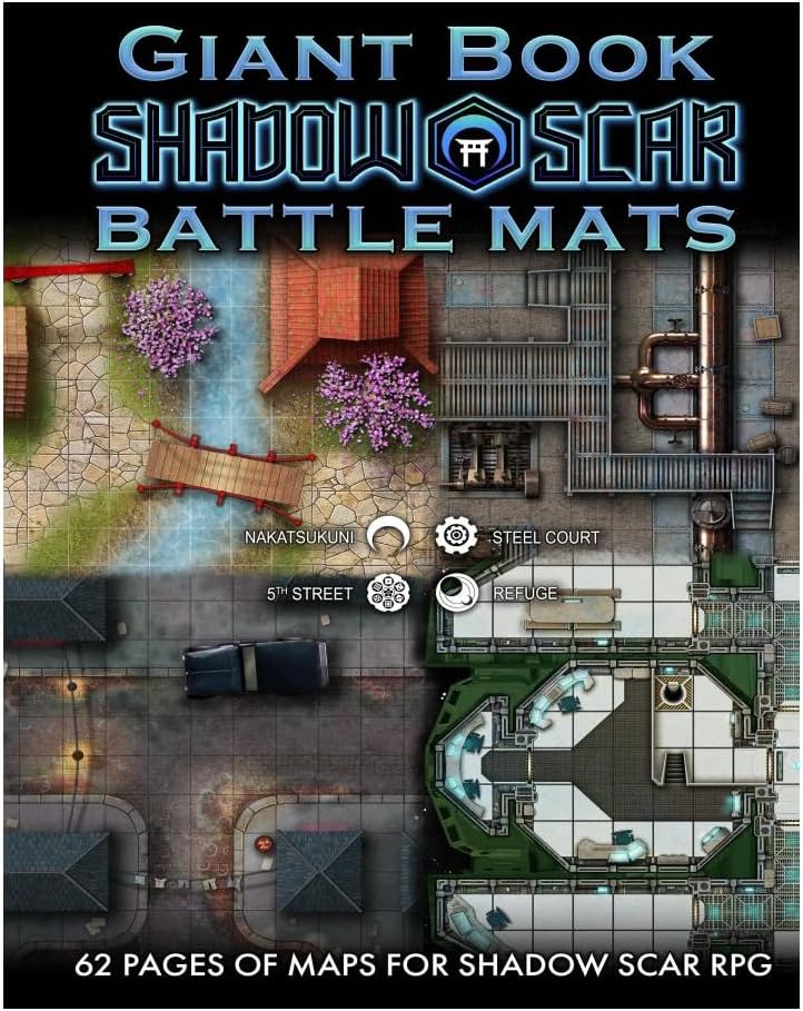 The Giant Book of Shadow Scar Battle Mats (EN)