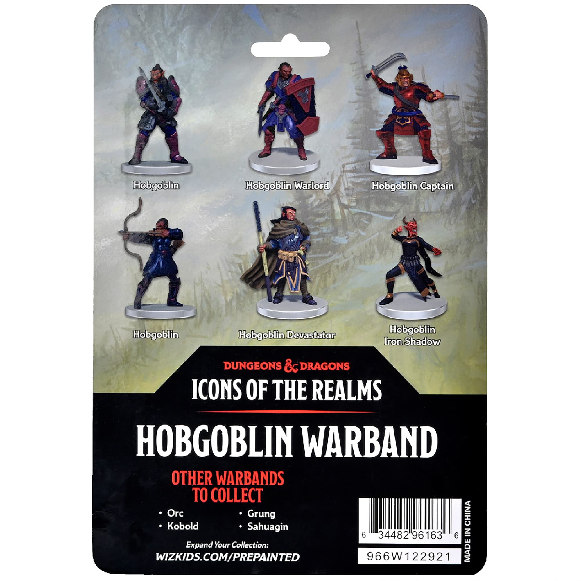 D&D Icons of the Realms: Hobgoblin Warband - EN (fertig bemalt)