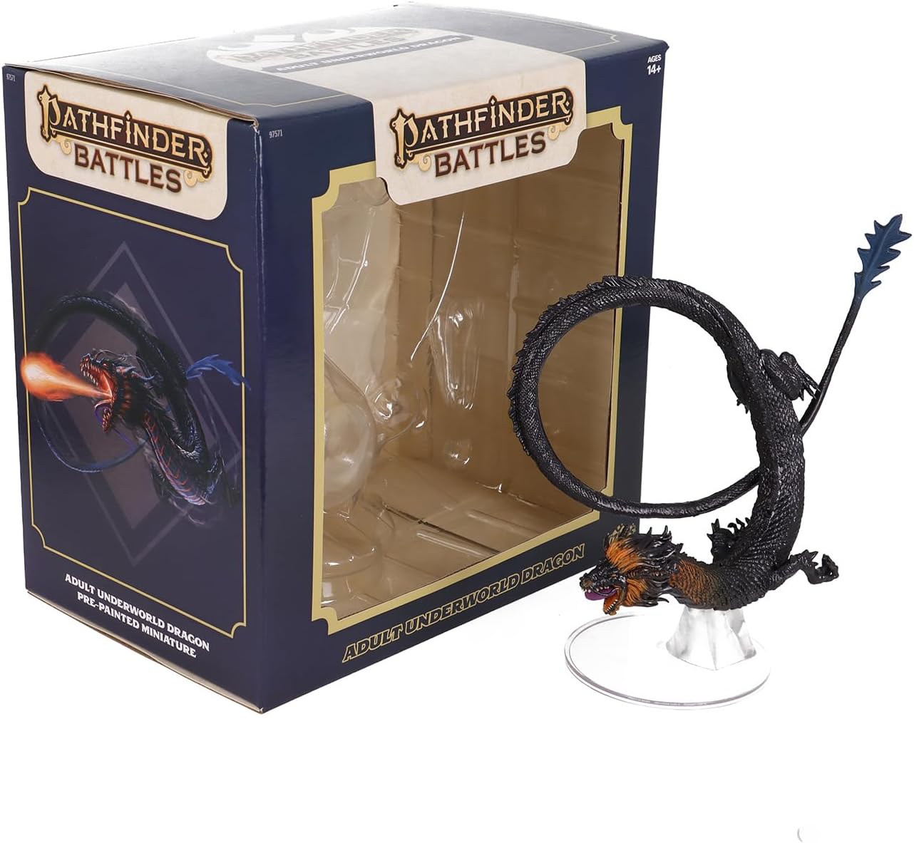 Pathfinder Battles - Adult Underworld Dragon