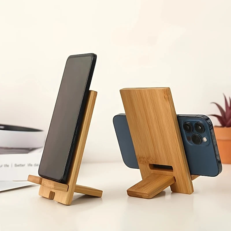 Handy & Tablethalter | Echtholz