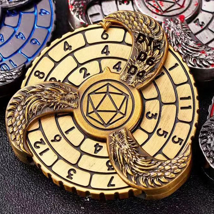 7-in-1 Metal Gyro-Würfel | Fidgetspinner