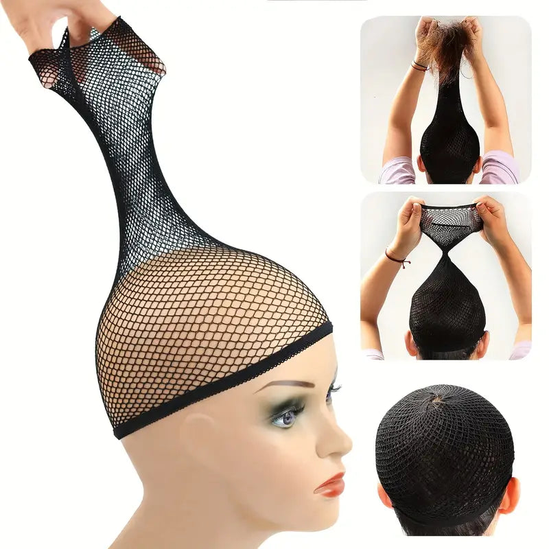 Haarnetz für Perücke | offen | schwarz oder beige