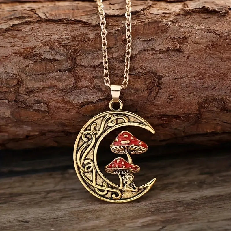 Mond Mushroom Pilz-Kette