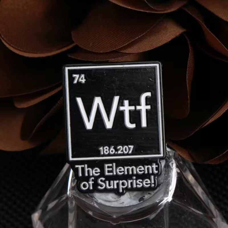 Anstecker " WTF ! " The Element of Surprise
