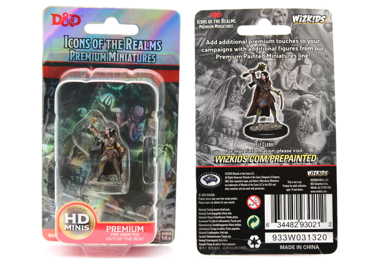 D&D Icons of the Realms Premium Figures: Female Elf Cleric