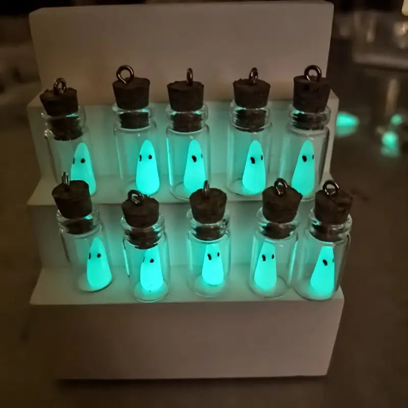Glow in the Dark - Geisteranhänger | Halloween Schmuck
