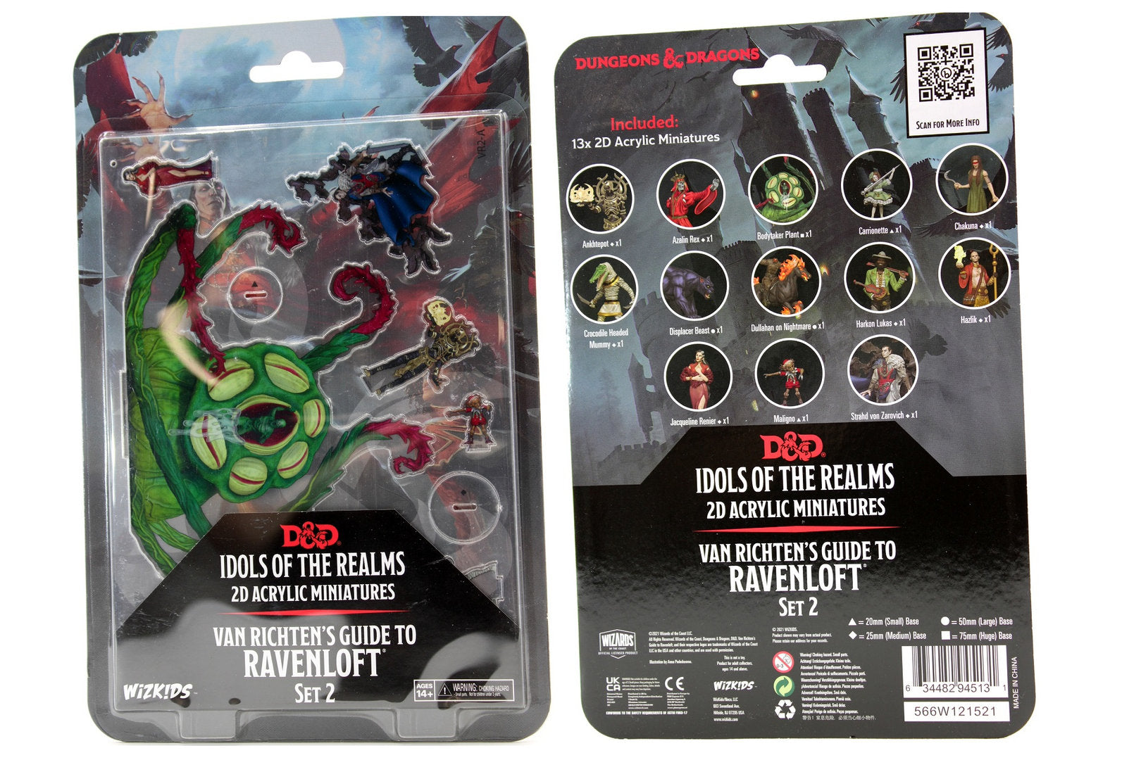 D&D IDOLS OF THE REALMS: VAN RICHTEN'S GUIDE TO RAVENLOFT: 2D SET 2 - EN