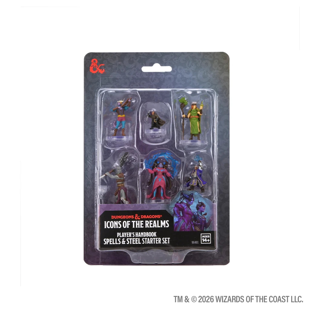 D&D Icons of the Realms: Player's Handbook - Spells & Steel Starter Set - EN