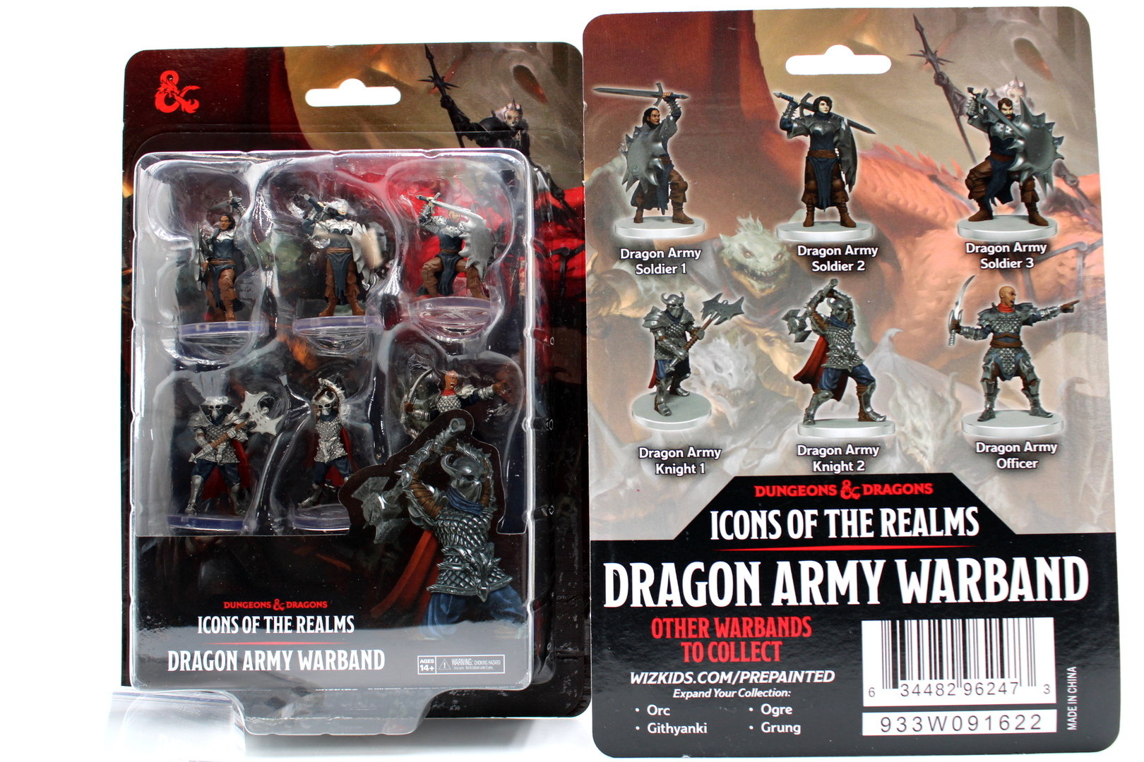D&D Icons of the Realms: Dragon Army Warband (pre-painted)