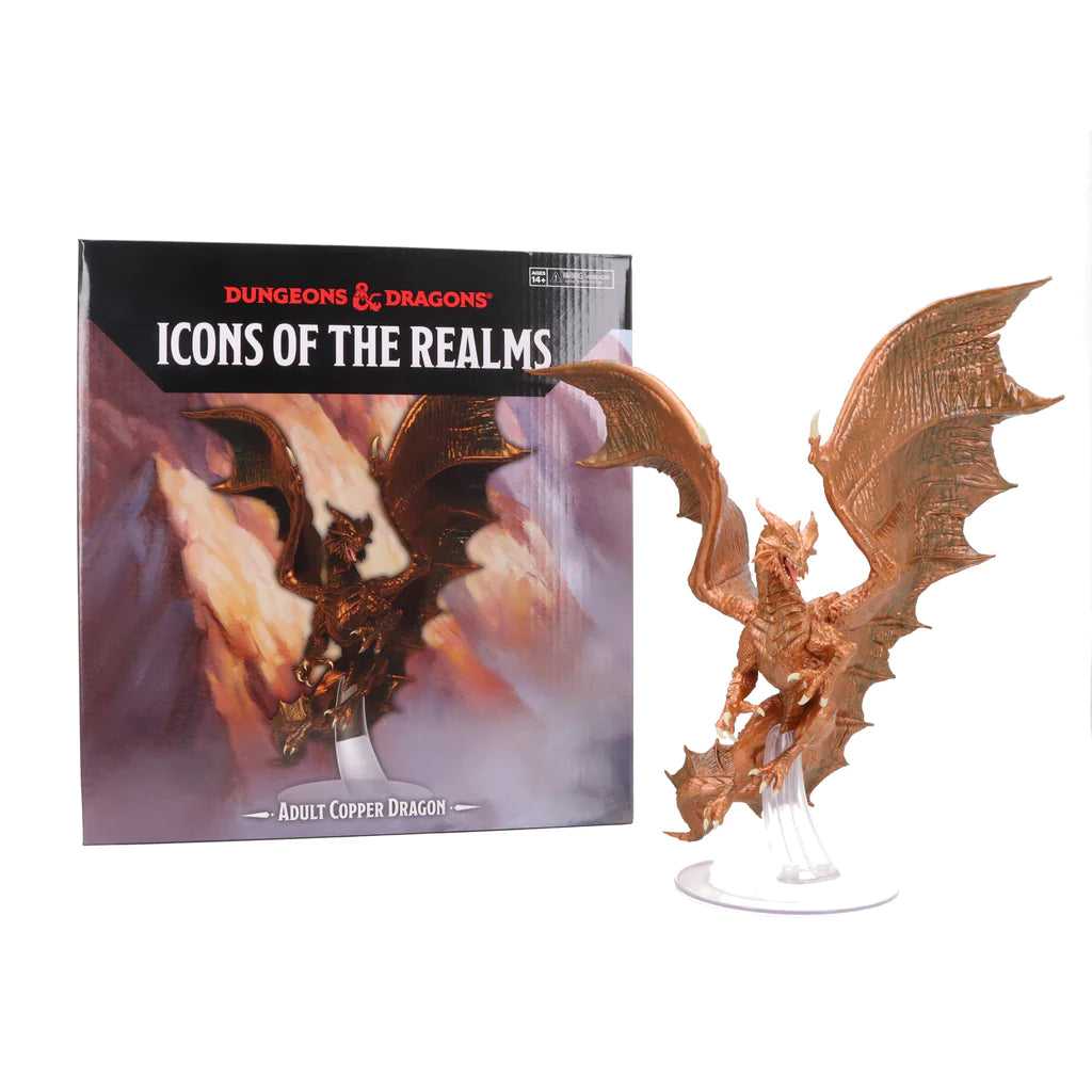 Adult Copper Dragon - D&D Icons of the Realms Premium Figure