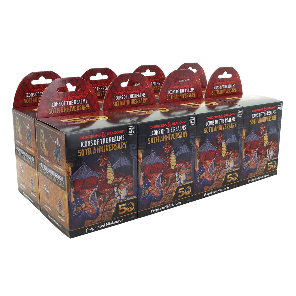 D&D Icons of the Realms - 50th Anniversary - 8 ct. Booster Brick (Set 31) - EN