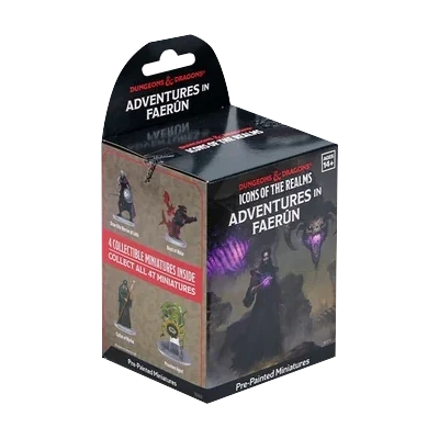 D&D Icons of the Realms: Adventures in Faerûn 10 ct. Booster Brick or Single Booster (Set 41) - EN