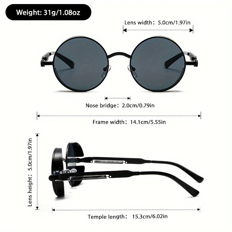 Steampunk Brille | Cosplay - verschied Farben Sonnenbrille