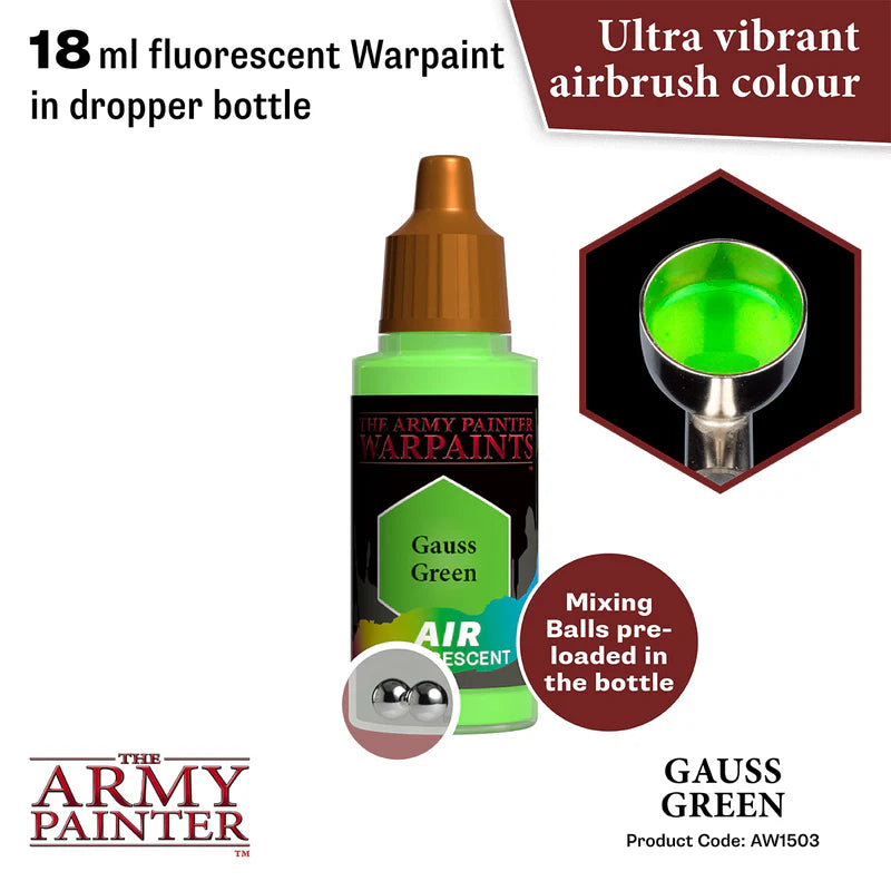 The Army Painter - Air Fluorescent Gauss Green