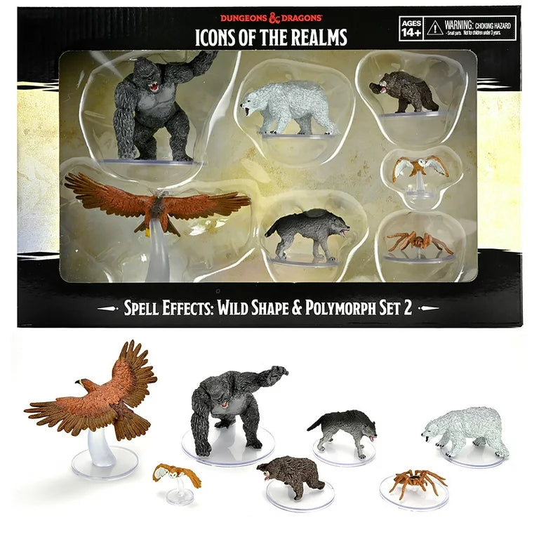 D&D Icons of the Realms: Wild Shape & Polymorph Set 2