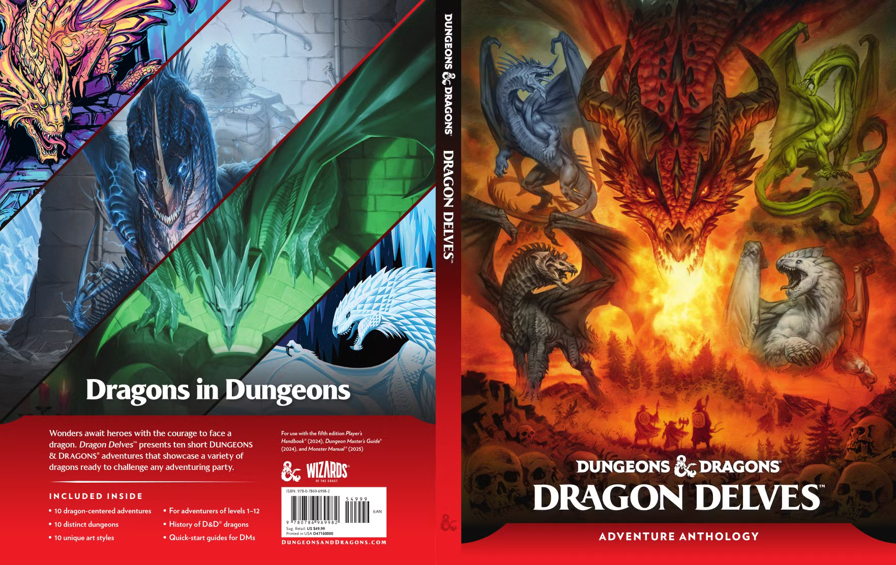 D&D Dragon Delves  - EN - Adventure Anthology Buch