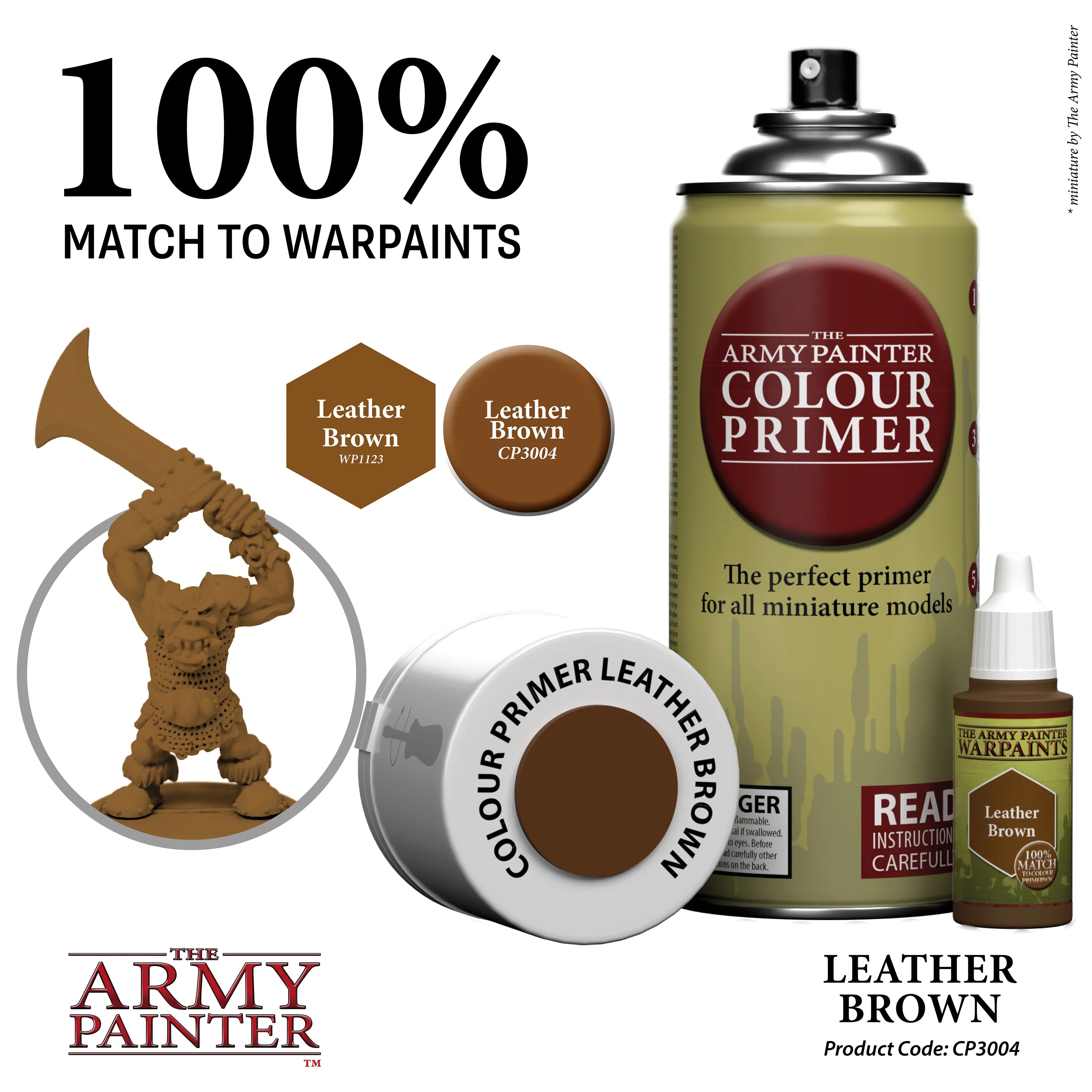 The Army Painter - Colour Primer - Leather Brown Grundierung
