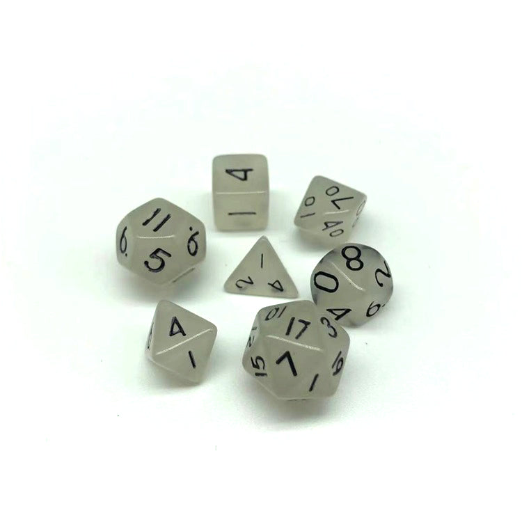 Mini Leuchtwürfel | 7-teiliges Würfelset