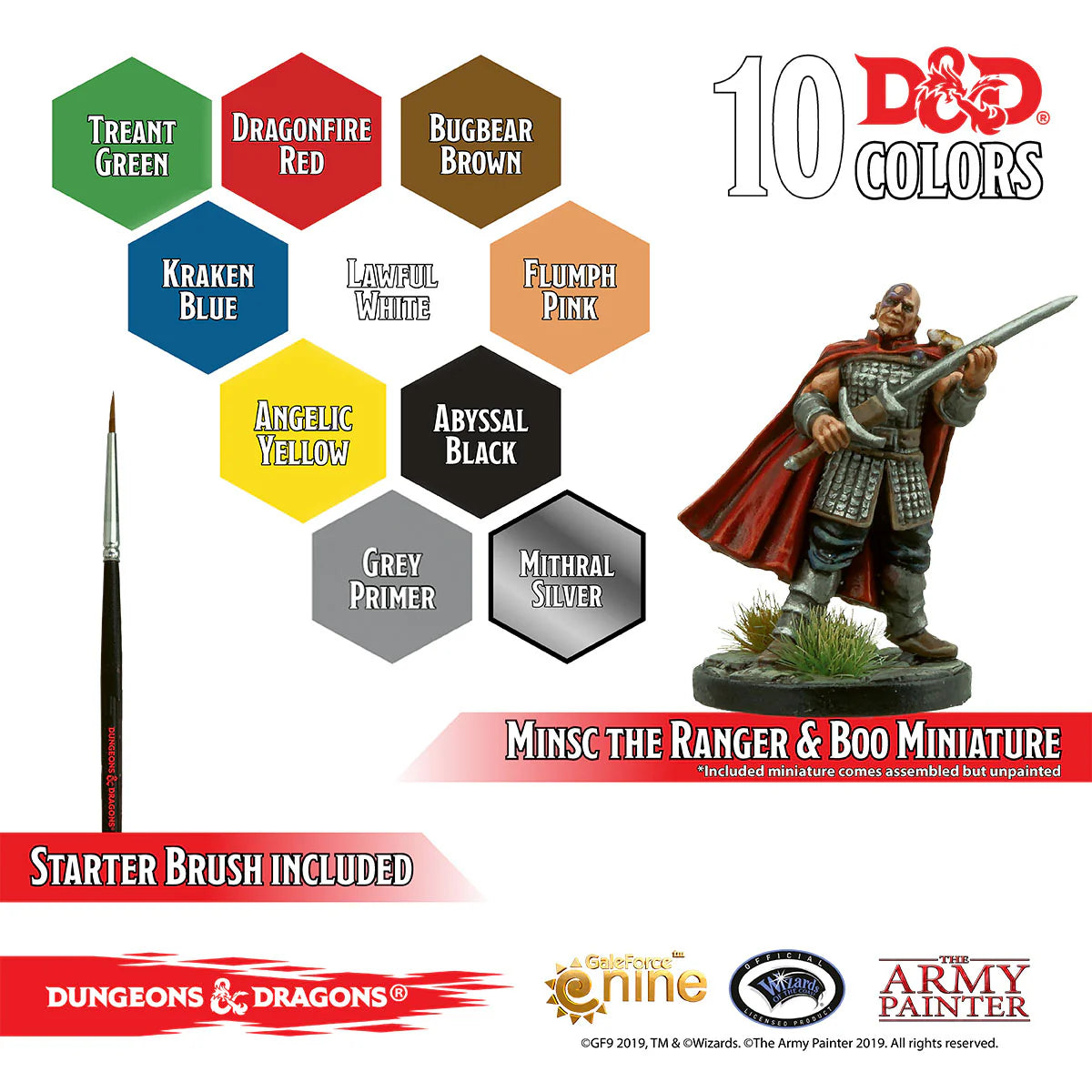 D&D Nolzur's Marvelous Pigments - Adventurers Paint Set